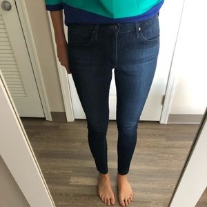 AG Farrah high rise skinny jeans